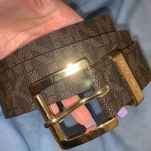 Michael Kors logo belt